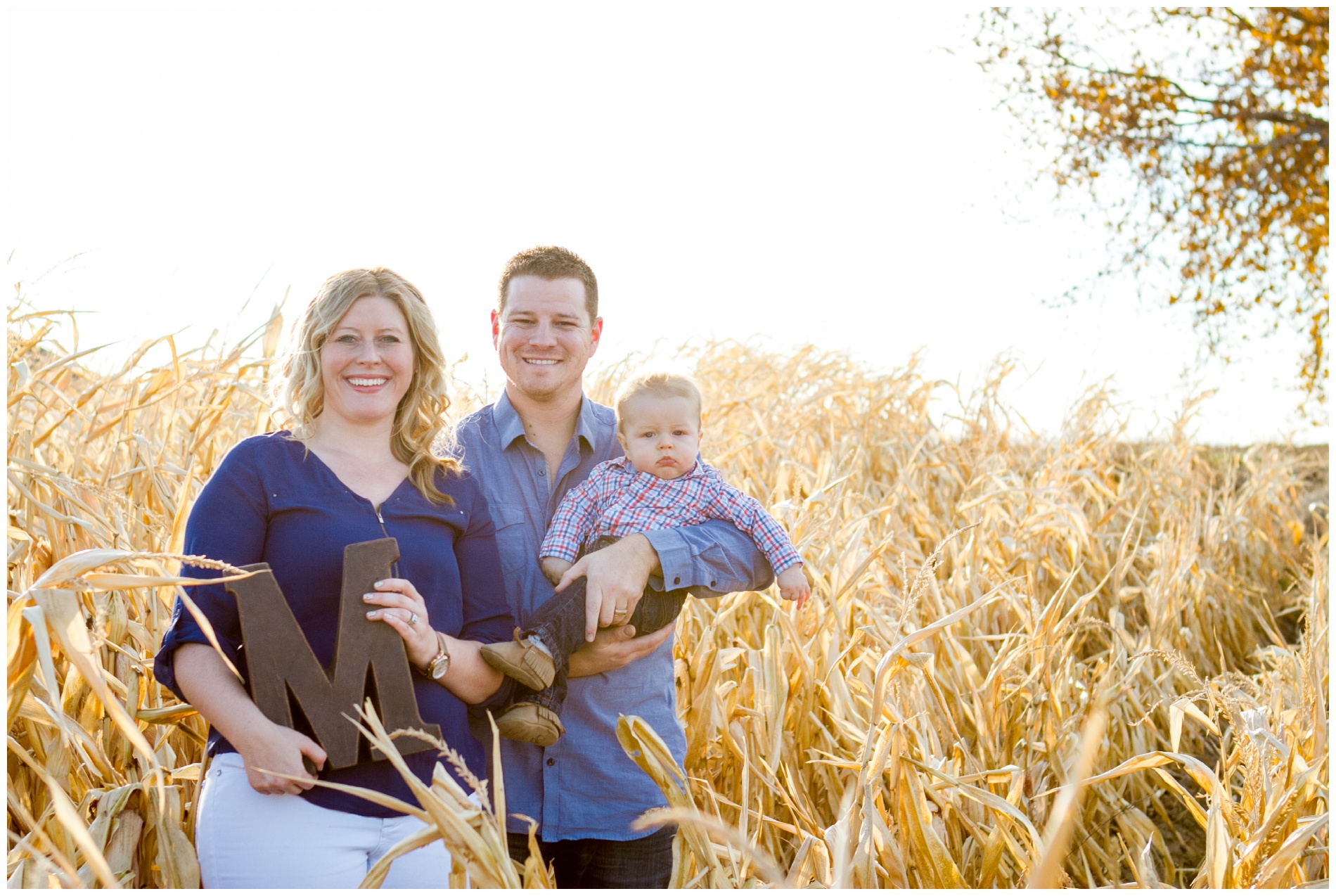 Fall family photos near Parma, Idaho