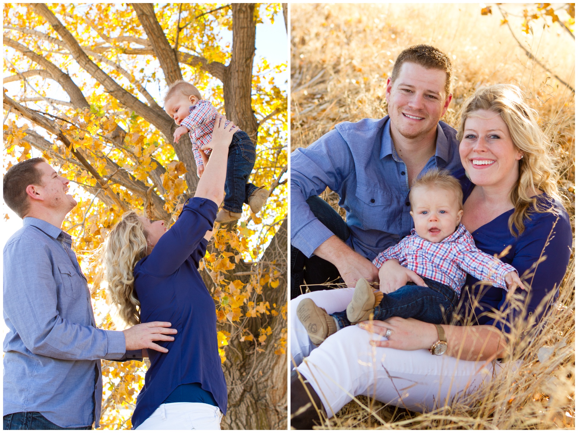 Fall family photos near Parma, Idaho