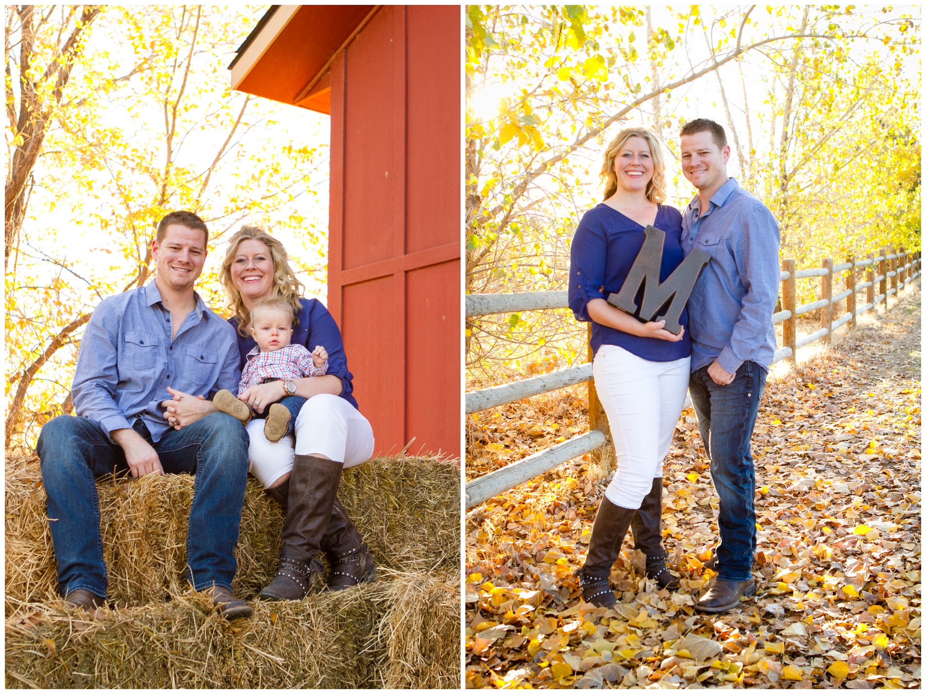 Fall family photos near Parma, Idaho