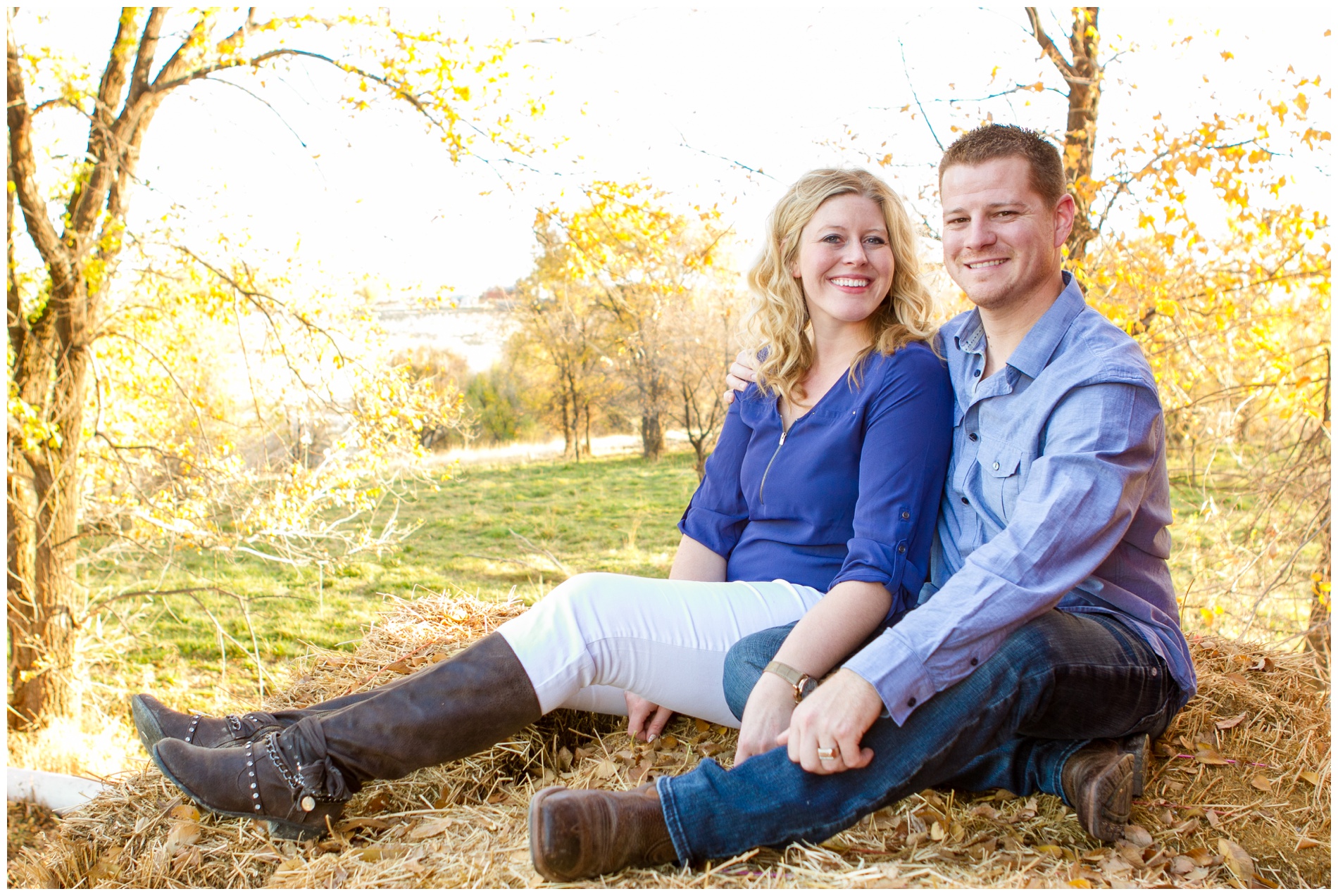 Fall family photos near Parma, Idaho