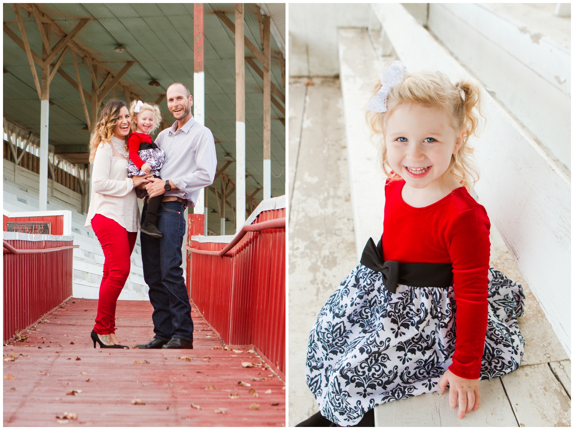 Family pictures at the Malheur County Fairgrounds in Ontario