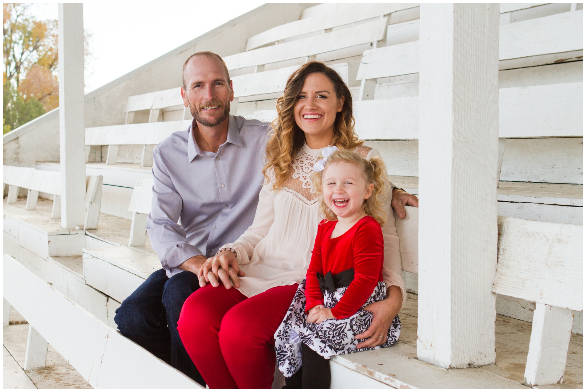 Family pictures at the Malheur County Fairgrounds in Ontario