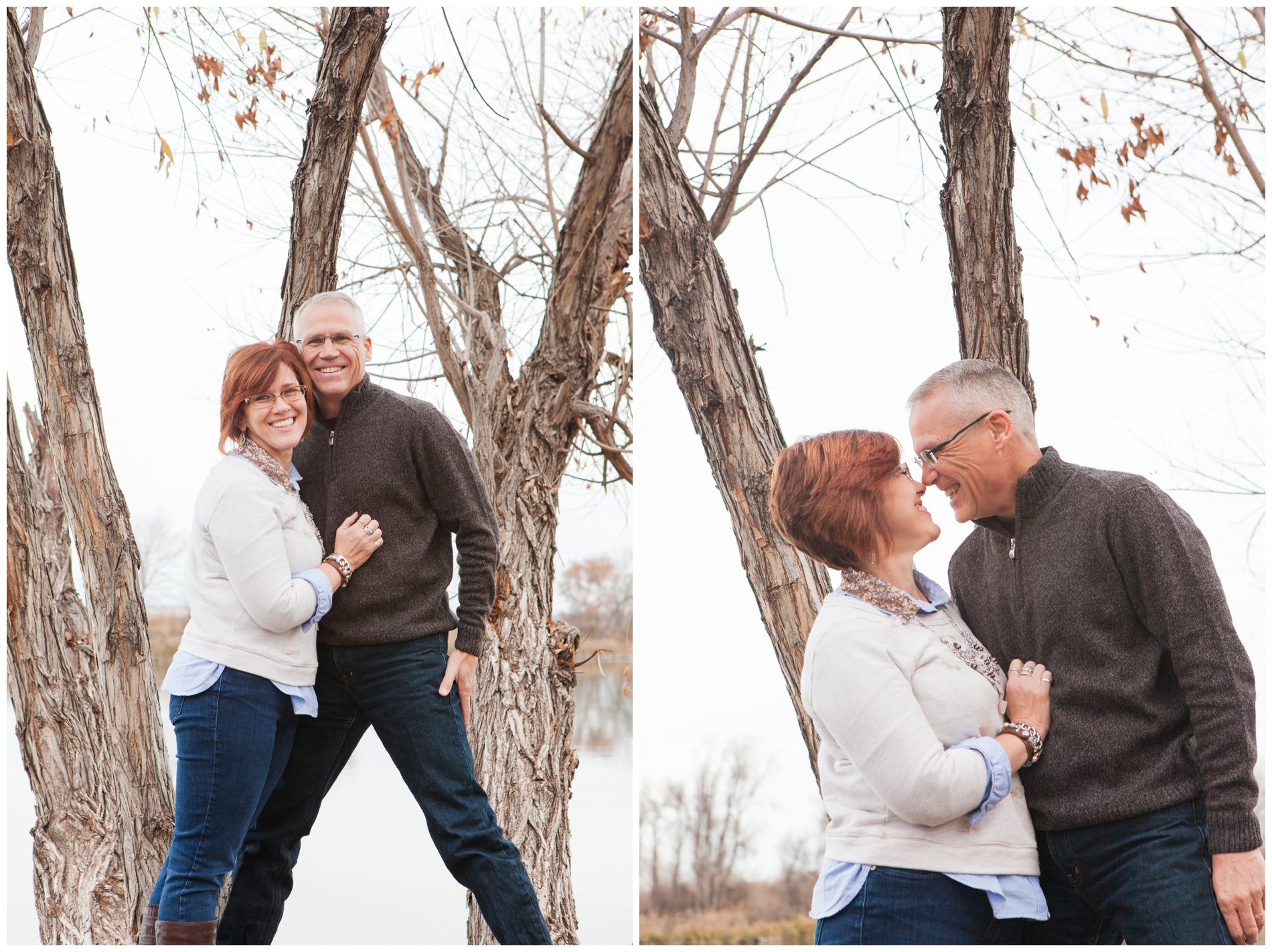 Fall family pictures at Ontario State Park