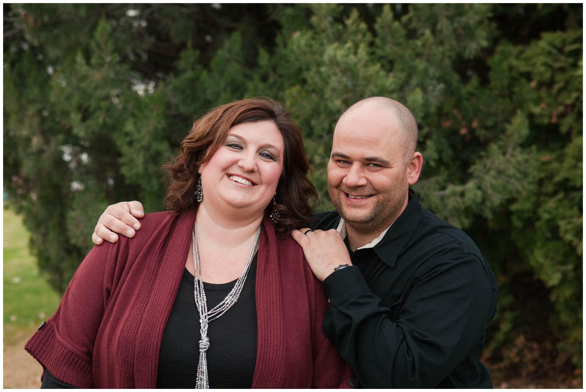 Fall family pictures at Beck-Kiwanis Park in Ontario