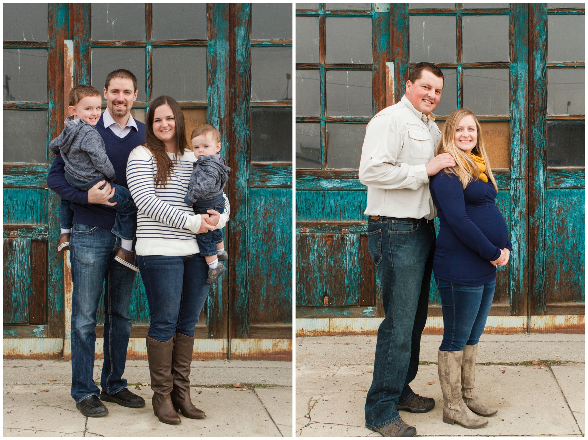 Downtown Payette family portraits
