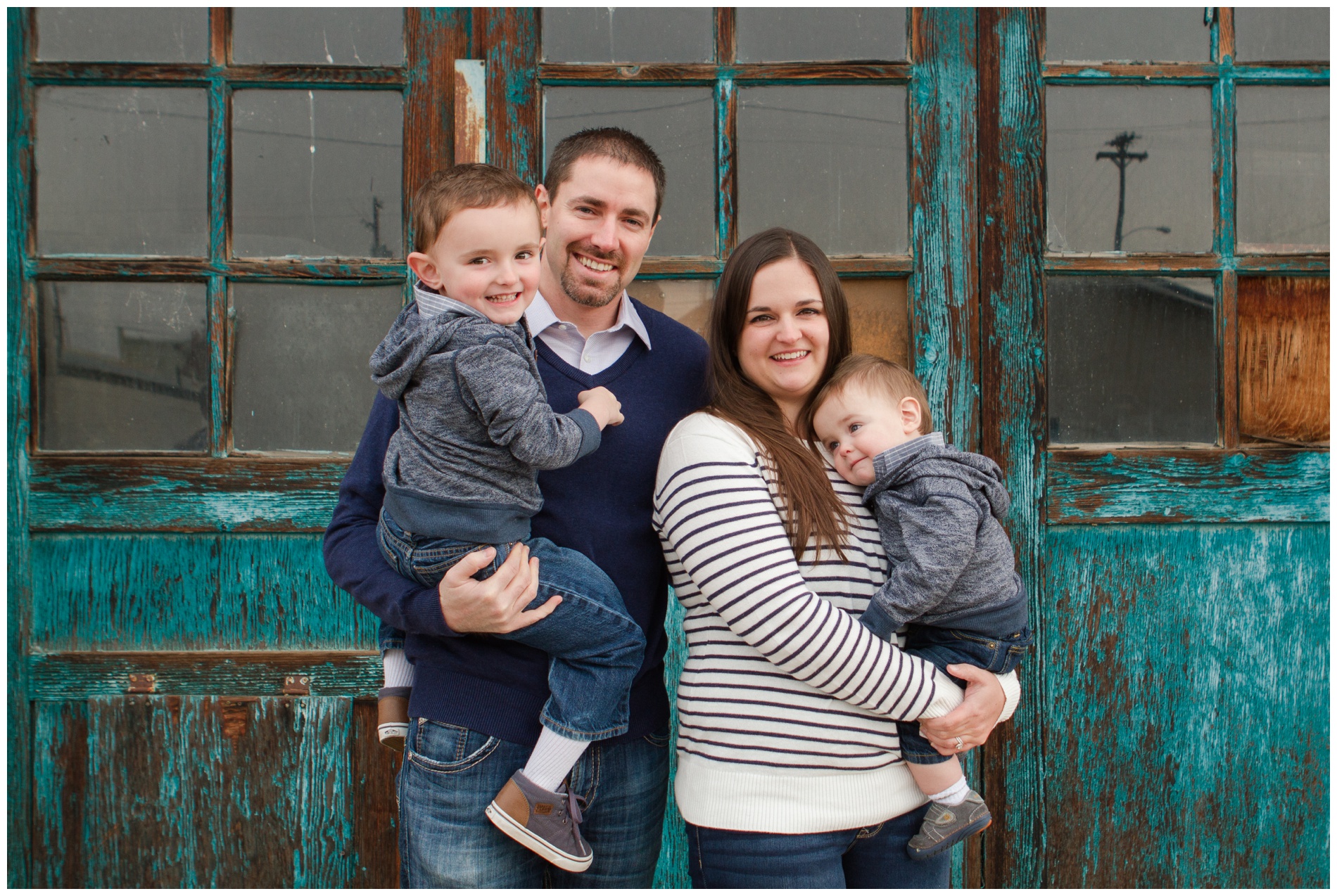 Downtown Payette family portraits