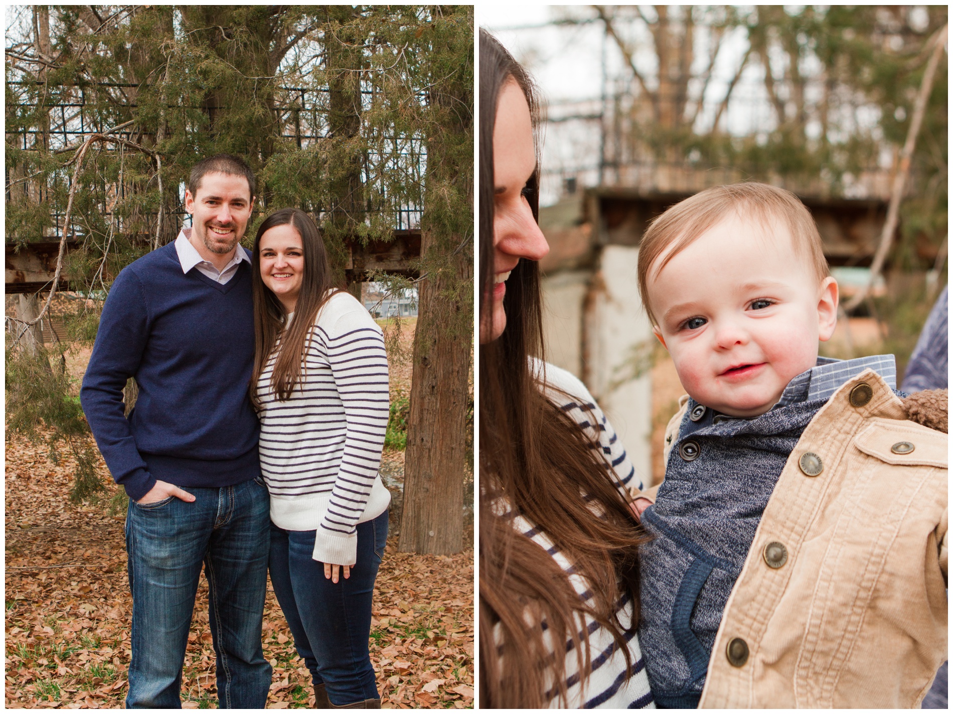 Family portraits at Kiwanis Park in Payette