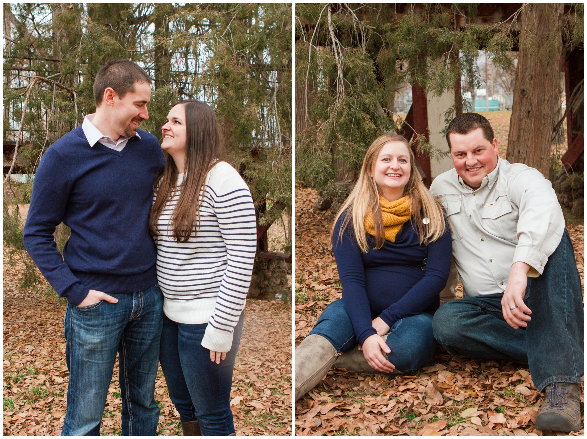 Family portraits at Kiwanis Park in Payette