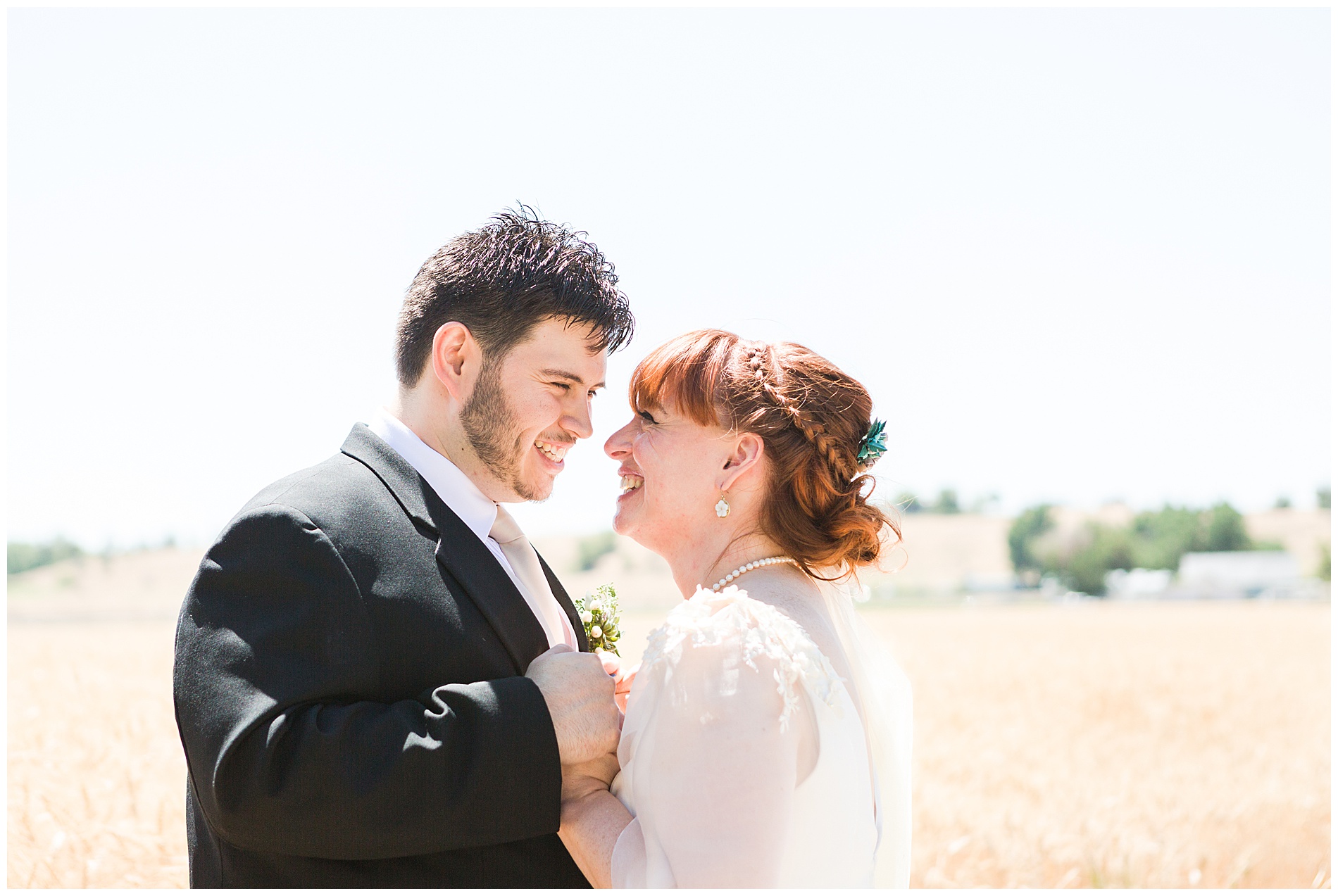 Bride and groom portraits | Idaho wedding photographer | Robin Wheeler Photography