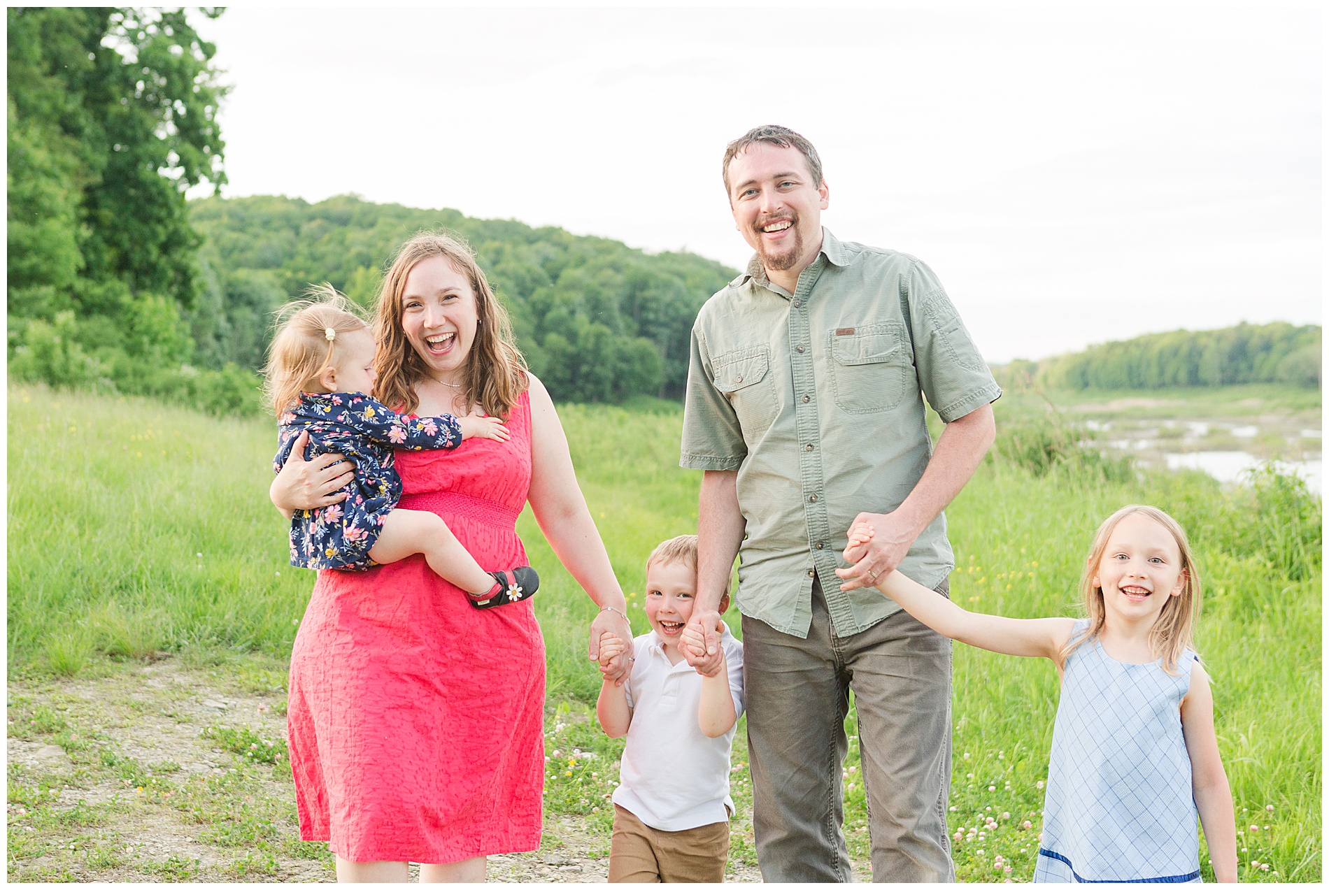 Union City Dam family pictures | Pennsylvania photographer Robin Wheeler