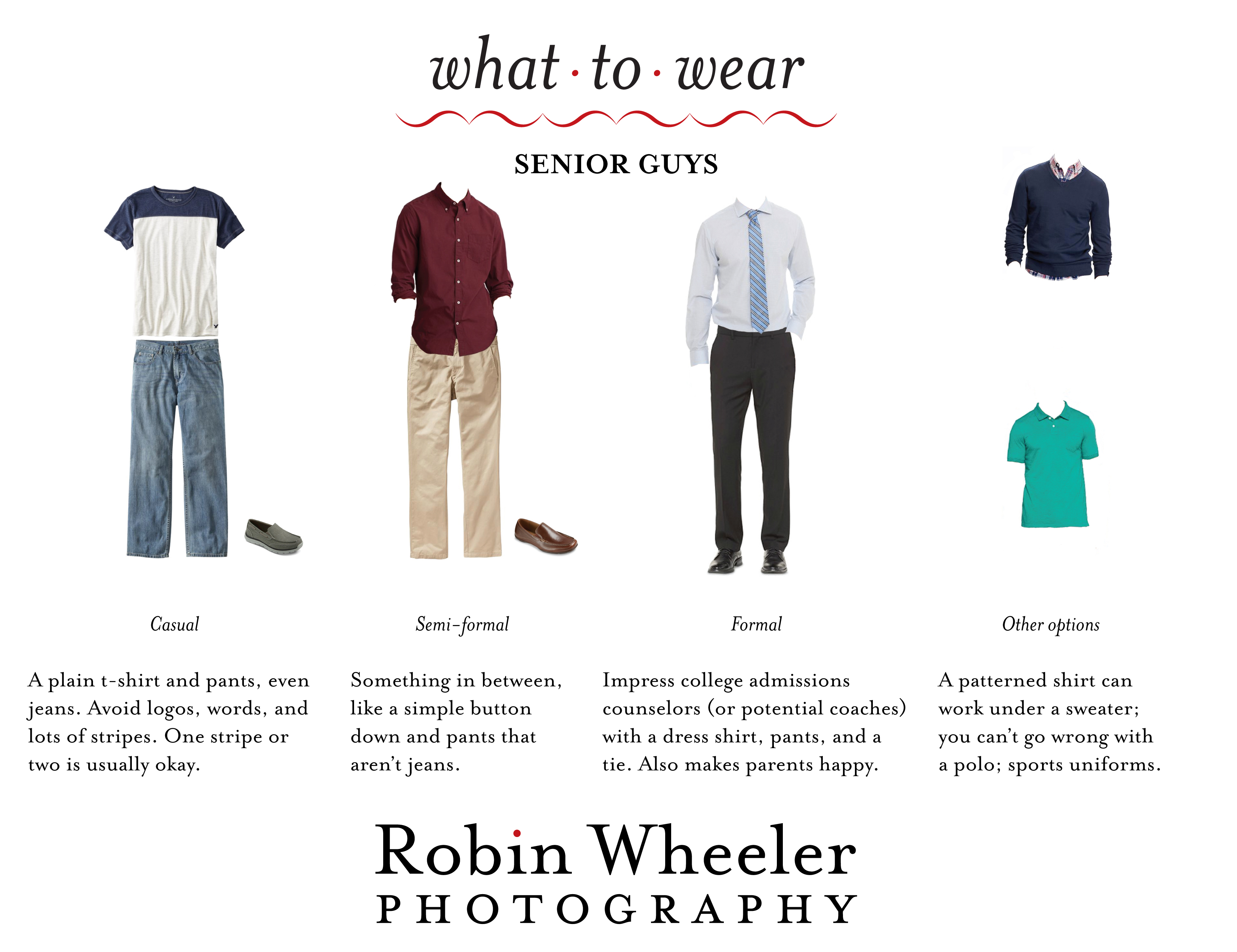 What To Wear Senior Guys Robinwheeler