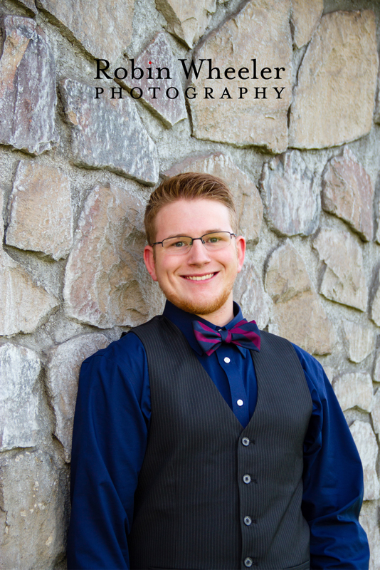 High school senior photo in Ontario, Oregon near St. Alphonsus hospital