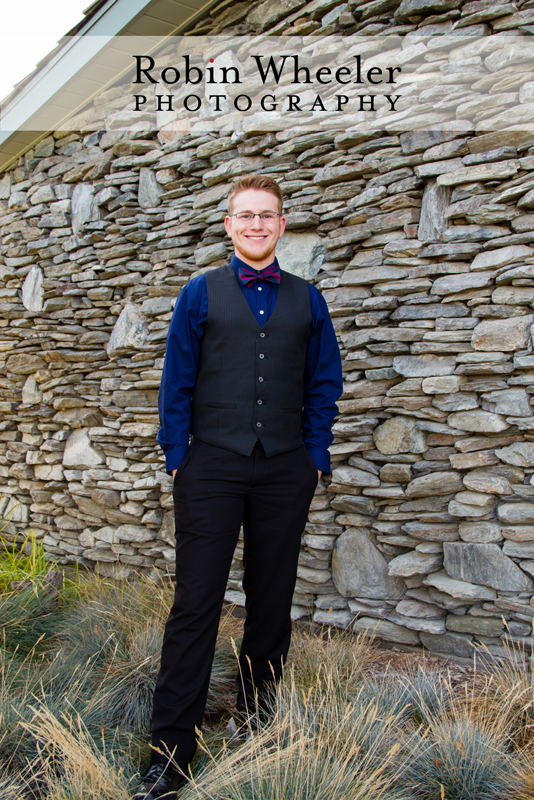 High school senior photo in Ontario, Oregon near St. Alphonsus hospital