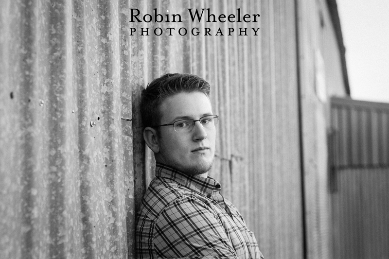 Photo of a high school senior at the Malheur County Fairgrounds in Ontario, Oregon