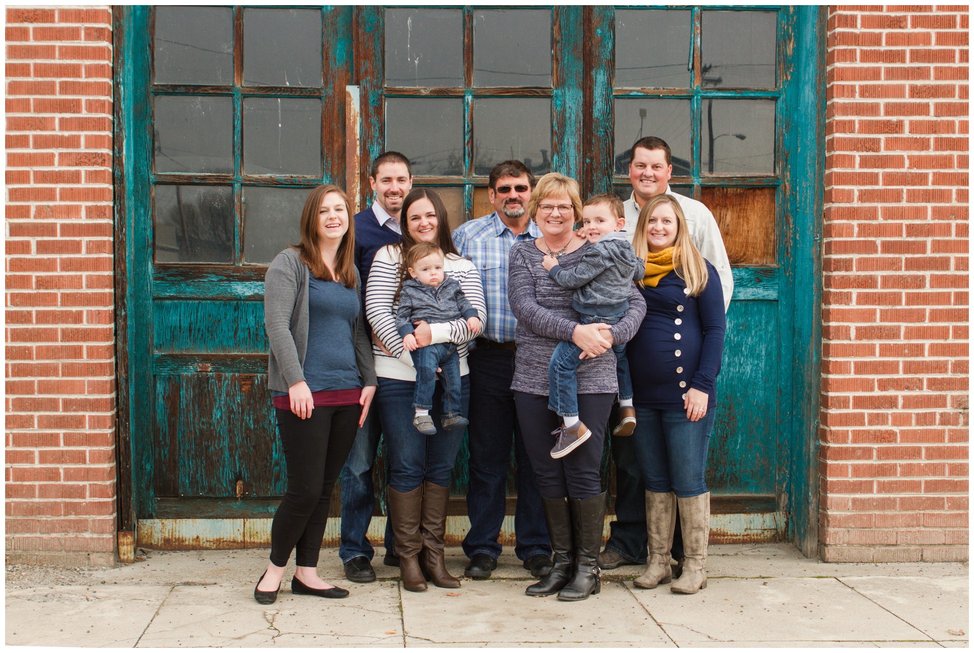Downtown Payette family portraits