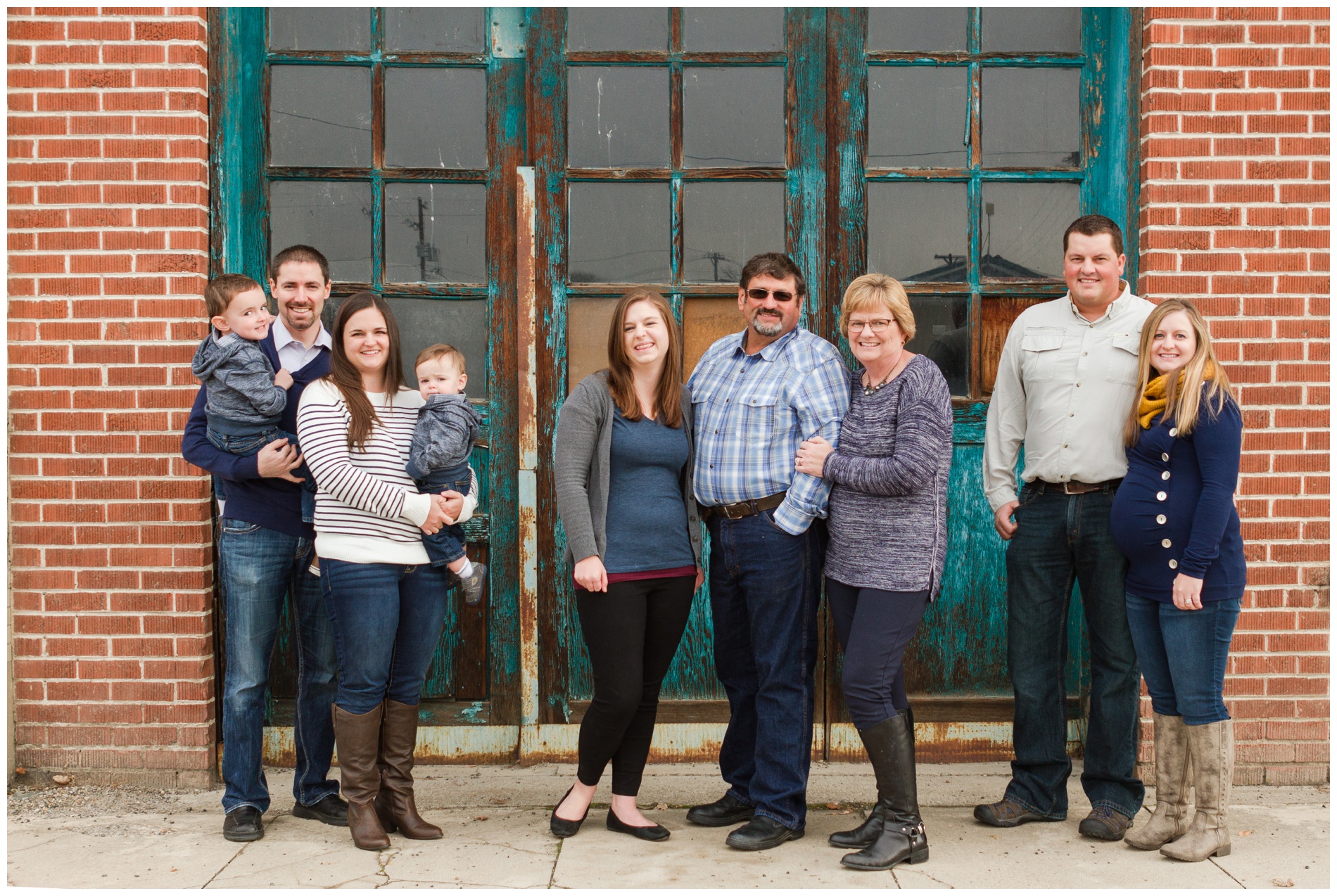 Downtown Payette family portraits