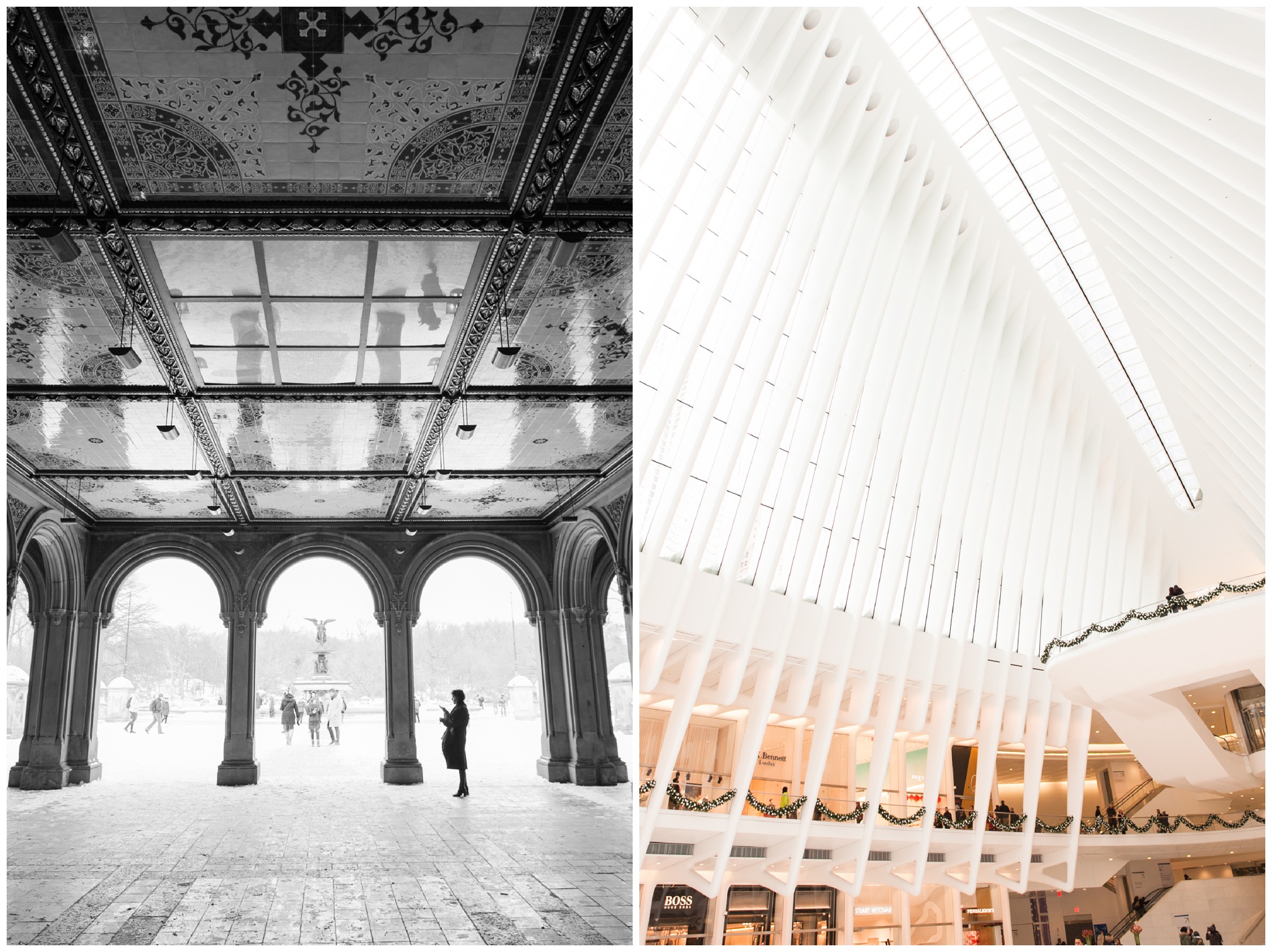 Bethesda Plaza and The Oculus, New York City