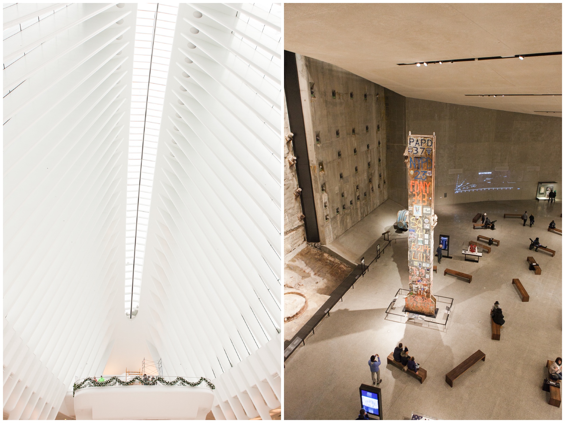 The Oculus and 9/11 Memorial and Museum, New York City