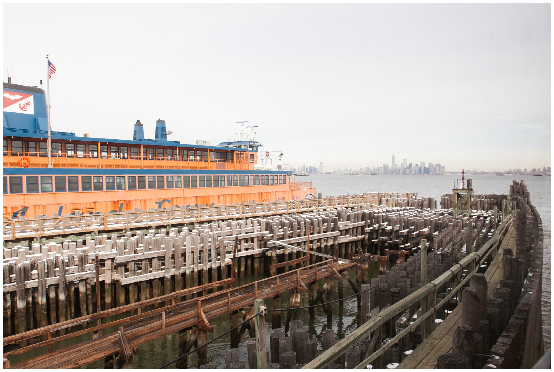 Ferry on Staten Island, New York City