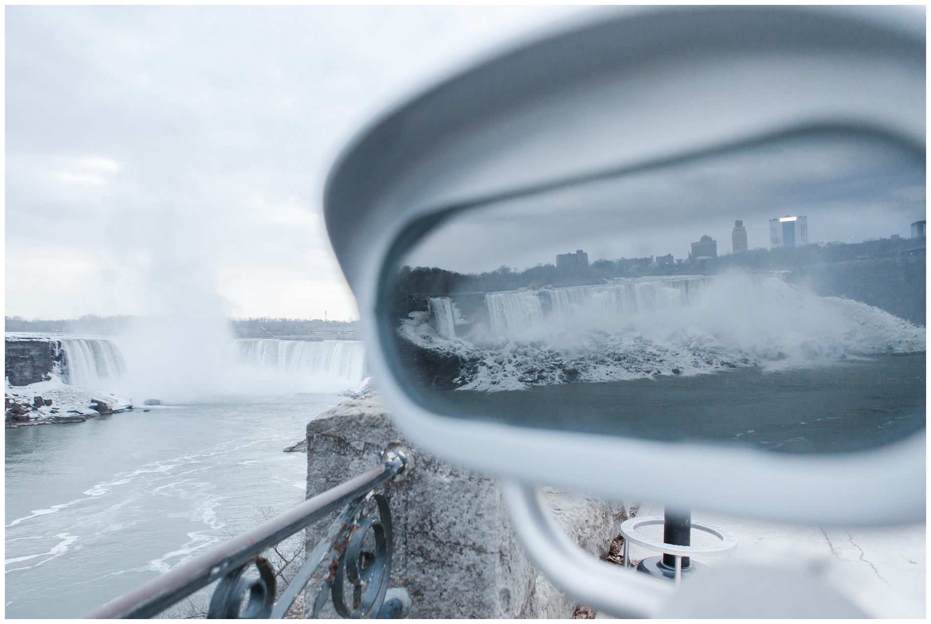 Canadian and American Falls, Niagara Falls Ontario