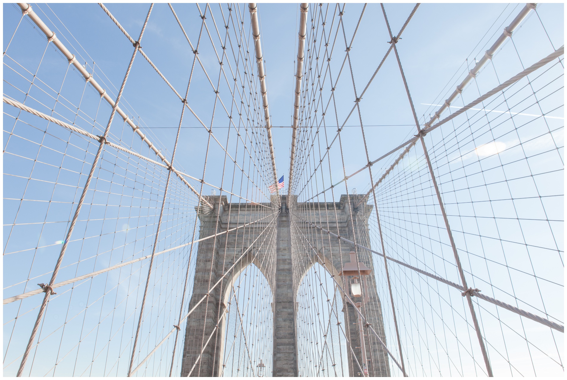 Standard photo of Brooklyn Bridge, New York City