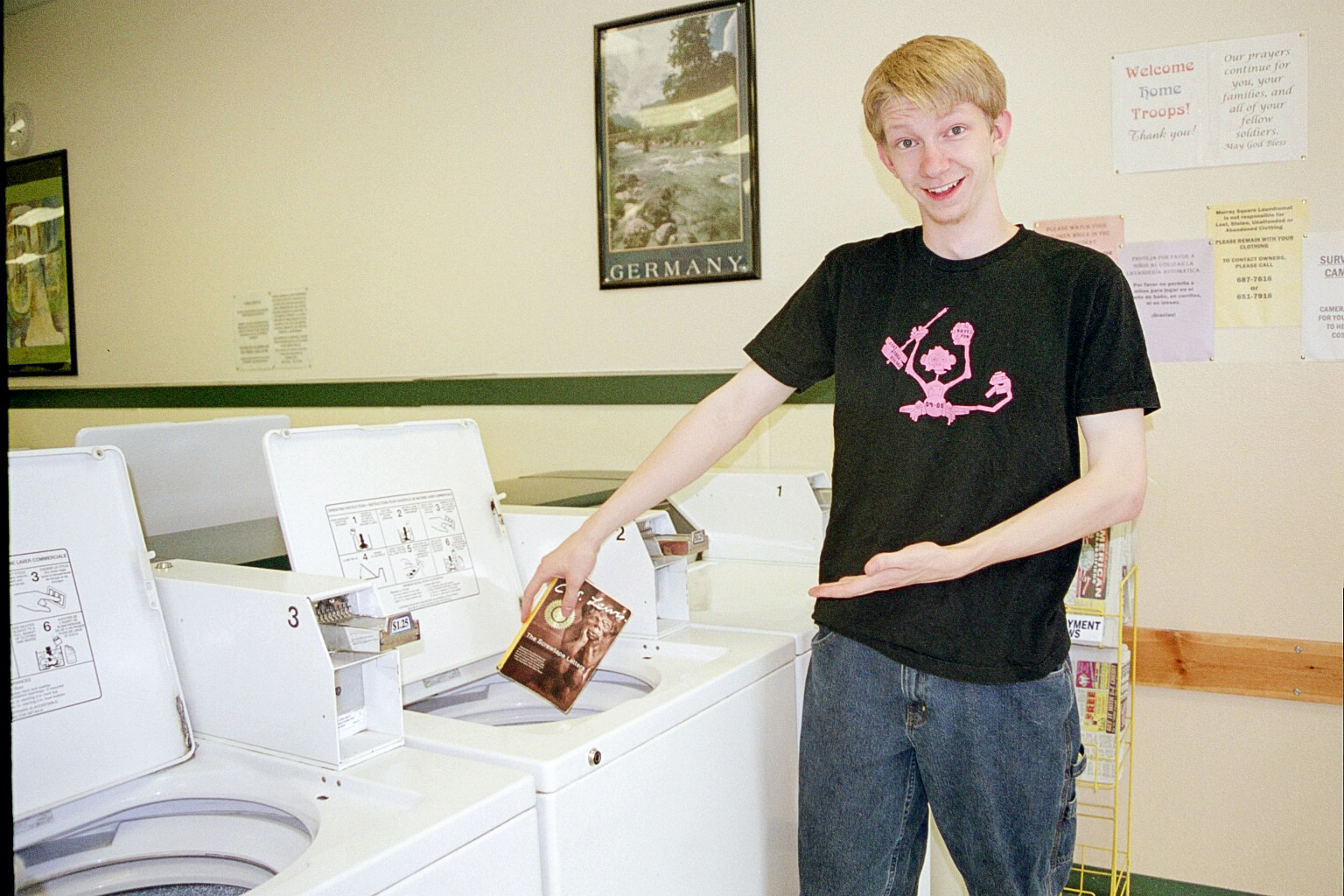 Finding a copy of The Screwtape Letters in a washing machine