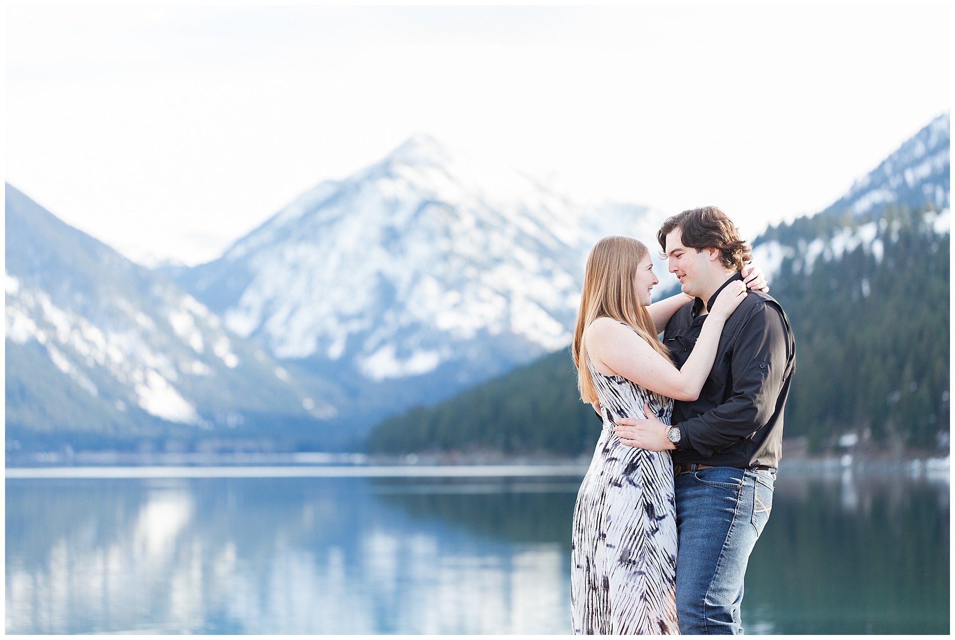 Wallowa Lake is in the inland Pacific Northwest