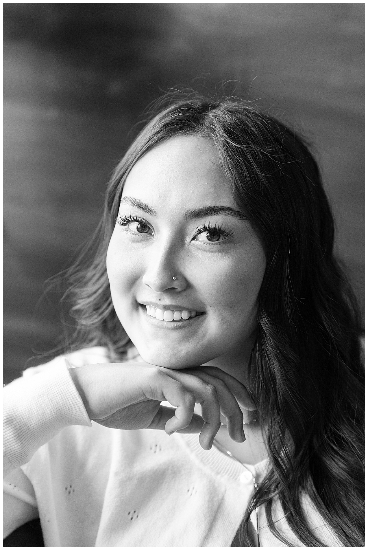 Portrait of a high school senior