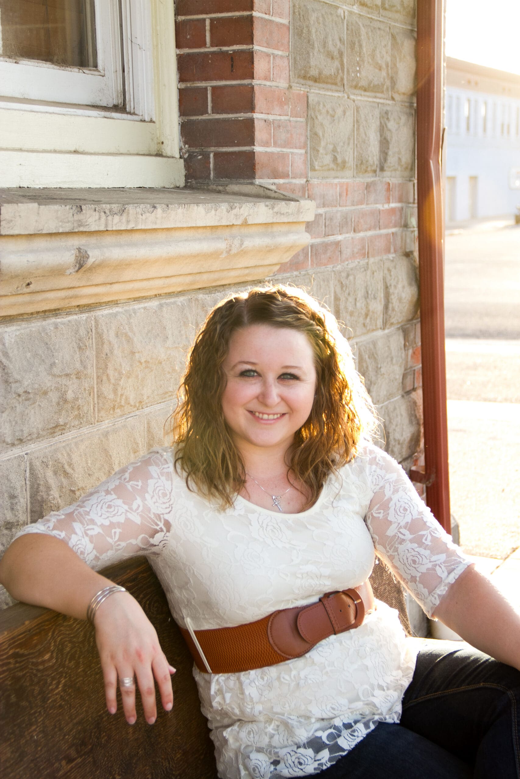 City girl downtown Ontario, Oregon